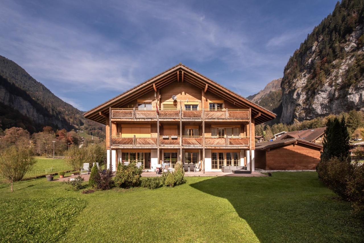 Apartment Staubbach, Best Views, Spacious, Family Friendly Lauterbrunnen Buitenkant foto