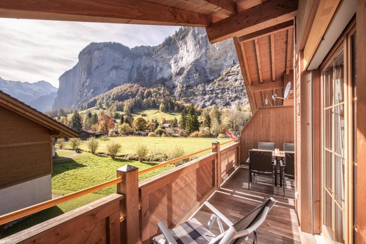 Apartment Staubbach, Best Views, Spacious, Family Friendly Lauterbrunnen Buitenkant foto