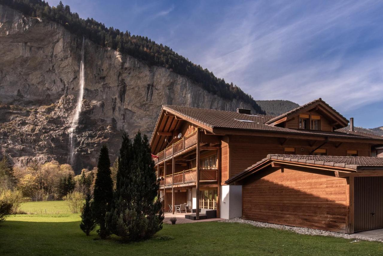 Apartment Staubbach, Best Views, Spacious, Family Friendly Lauterbrunnen Buitenkant foto