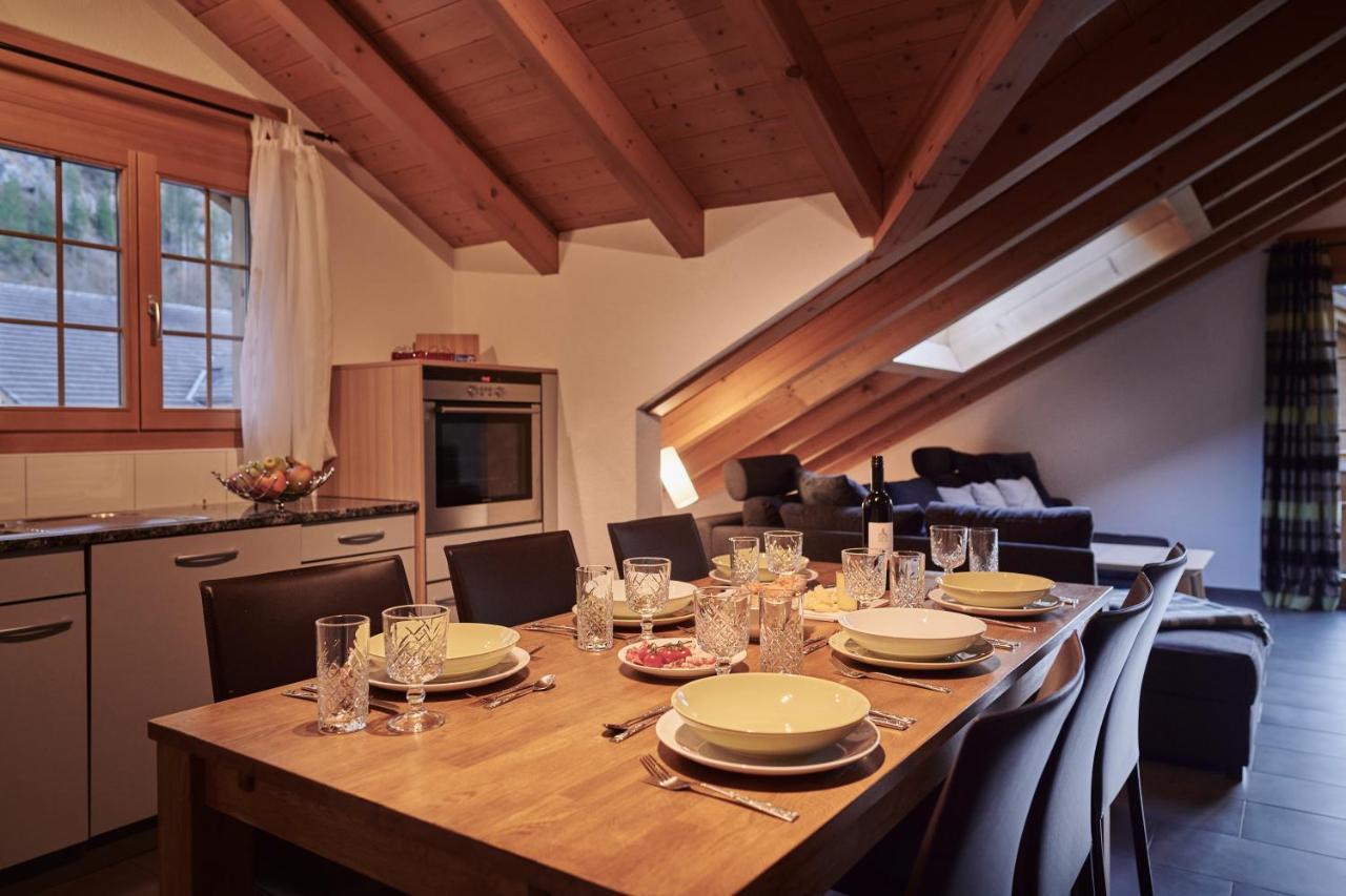 Apartment Staubbach, Best Views, Spacious, Family Friendly Lauterbrunnen Buitenkant foto