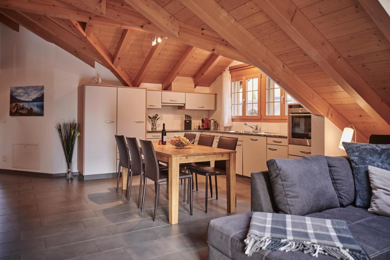 Apartment Staubbach, Best Views, Spacious, Family Friendly Lauterbrunnen Buitenkant foto