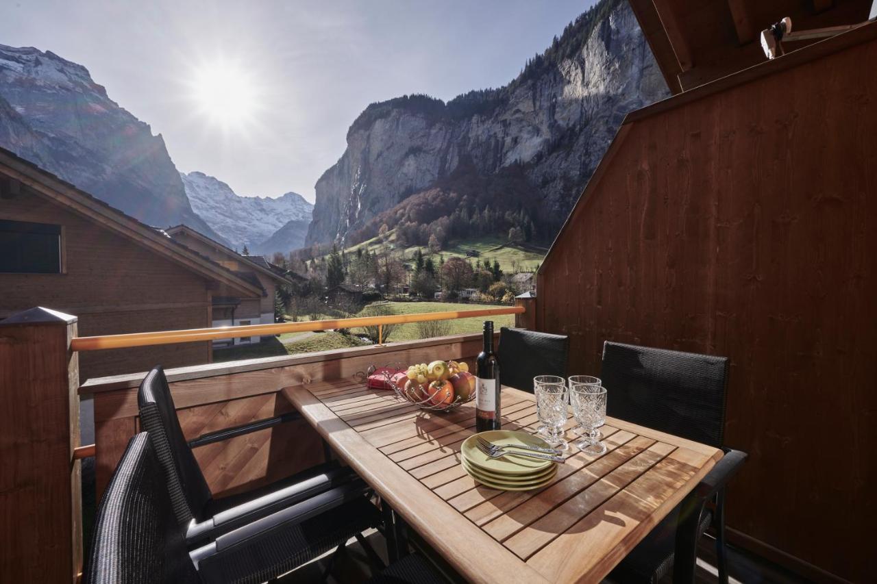 Apartment Staubbach, Best Views, Spacious, Family Friendly Lauterbrunnen Buitenkant foto