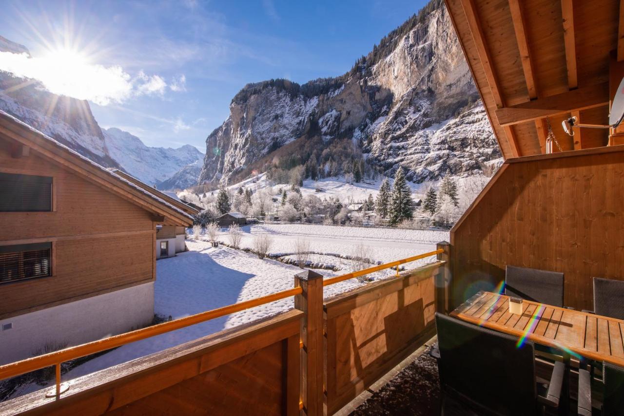 Apartment Staubbach, Best Views, Spacious, Family Friendly Lauterbrunnen Buitenkant foto