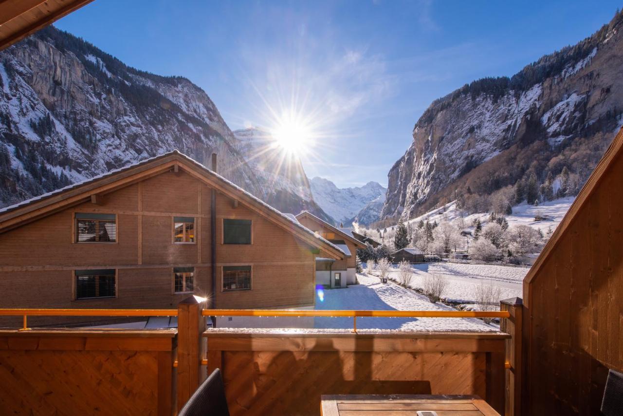 Apartment Staubbach, Best Views, Spacious, Family Friendly Lauterbrunnen Buitenkant foto