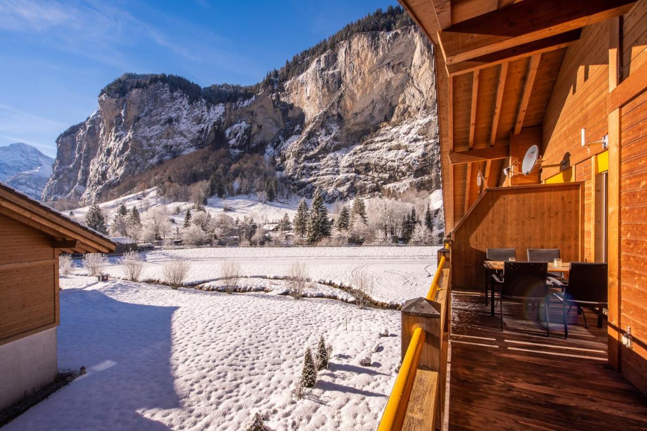 Apartment Staubbach, Best Views, Spacious, Family Friendly Lauterbrunnen Buitenkant foto